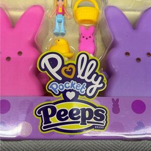 NWT Polly pocket peeps ages 4+ pink and purple